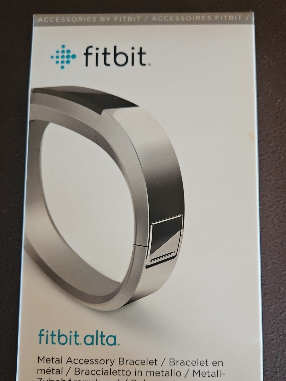 fitbit Alta Metal Accessory Bracelet - Silver